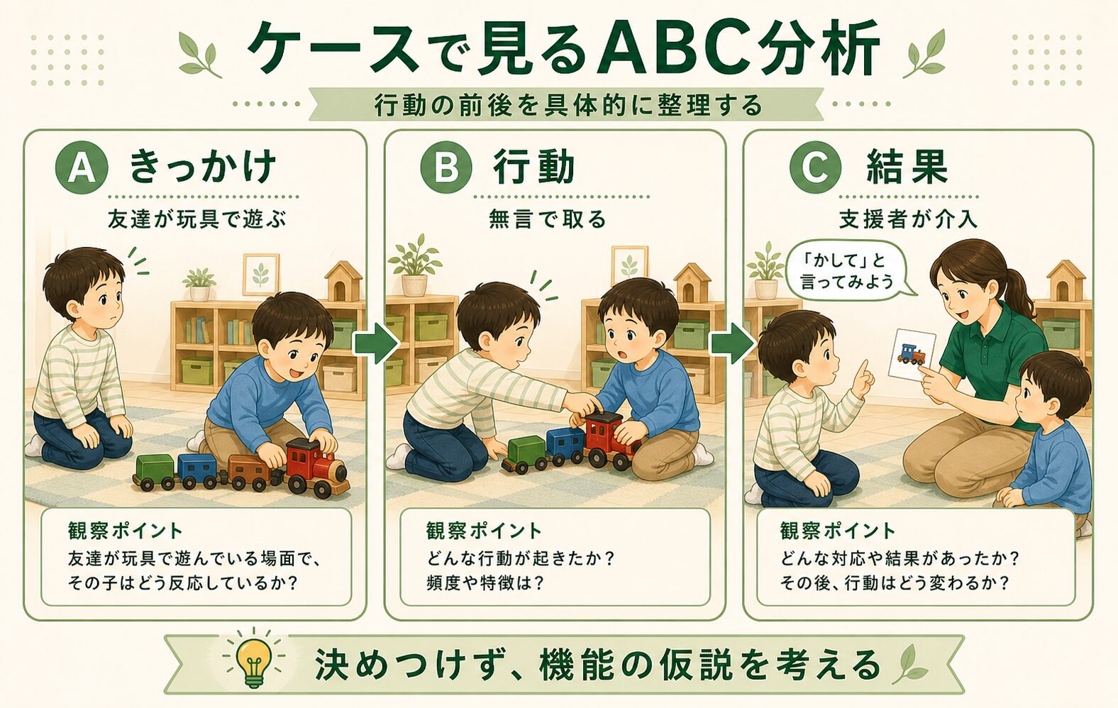 ケーススタディのABC分析