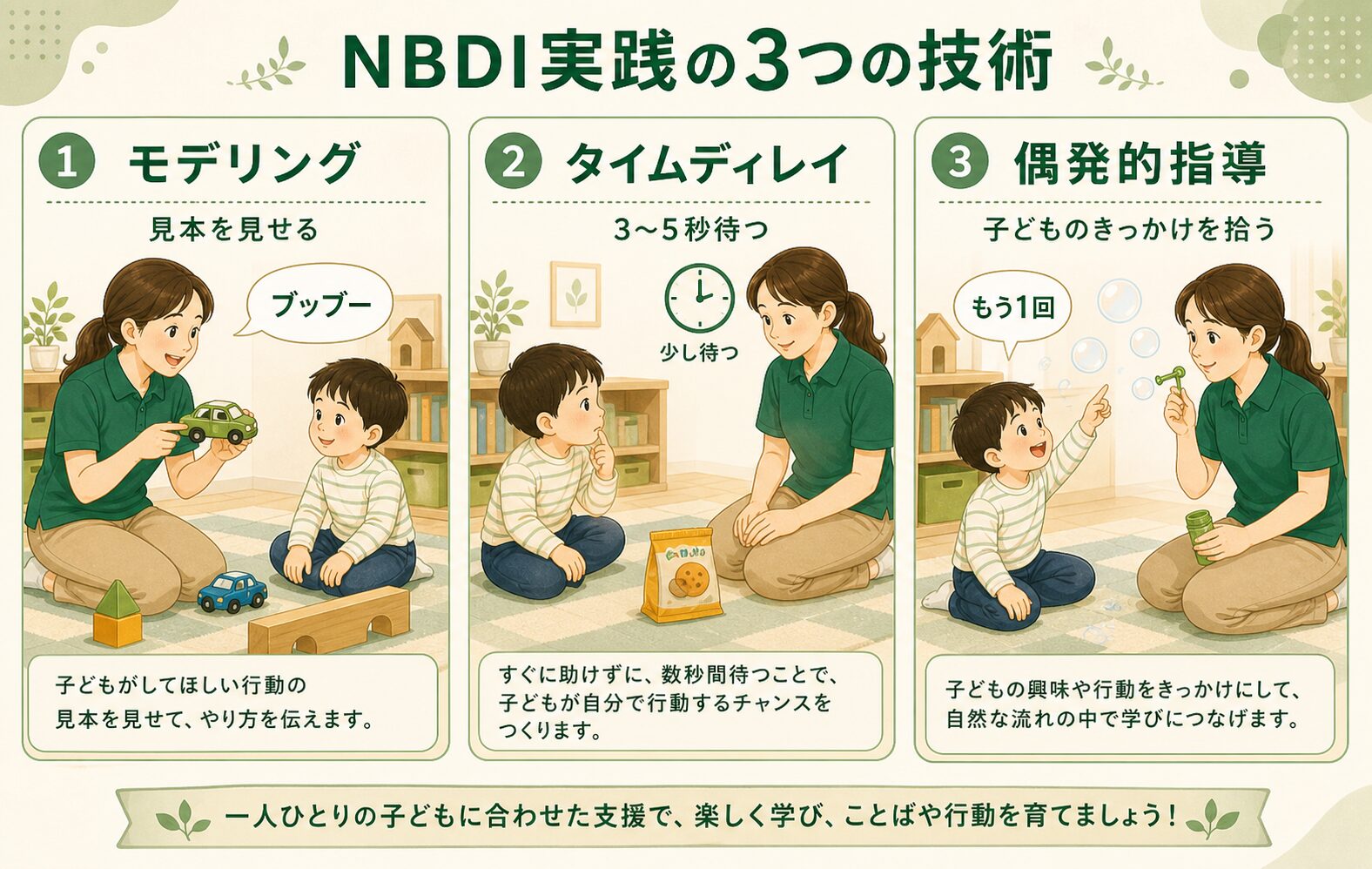 NBDI実践の3つの基本技術
