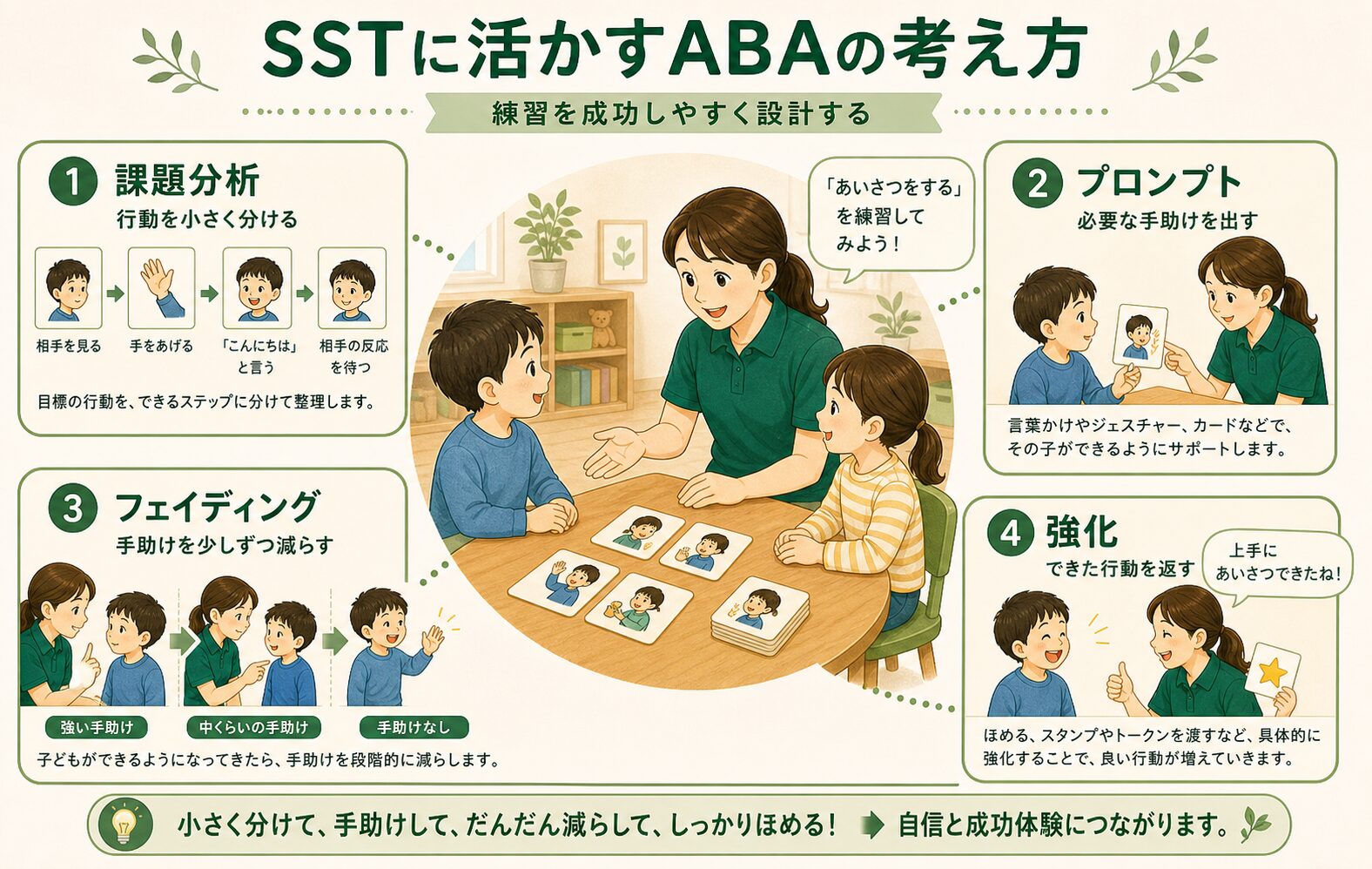 SSTに活かすABAの原理